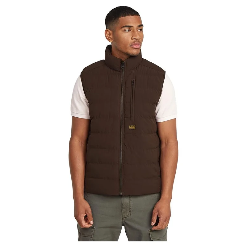 G-Star Men's Foundation Liner Vest, Brown (deep brown D24277-D518-A926), M
