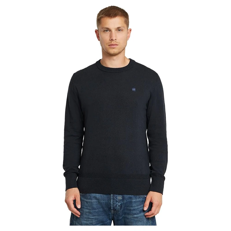 G-Star Men's Premium Core Knitted Sweater, Blue (salute D26123-D997-C742), L