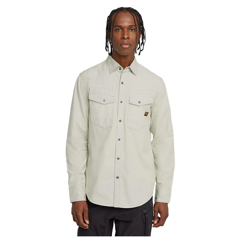 G-Star Men's Dakota Slim Shirt , Grey (gs mercury gd D25223-D385-H043), XS
