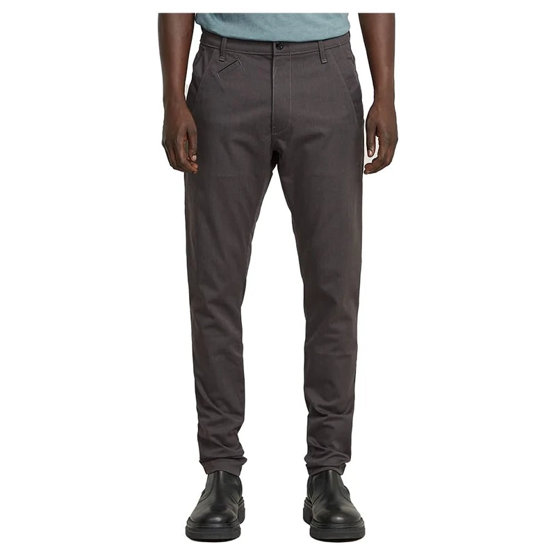 G-Star Men's Bronson 3.0 Slim Chino, Multicolour (gs grey/dk black hb D26336-D919-H047), 29W / 32L