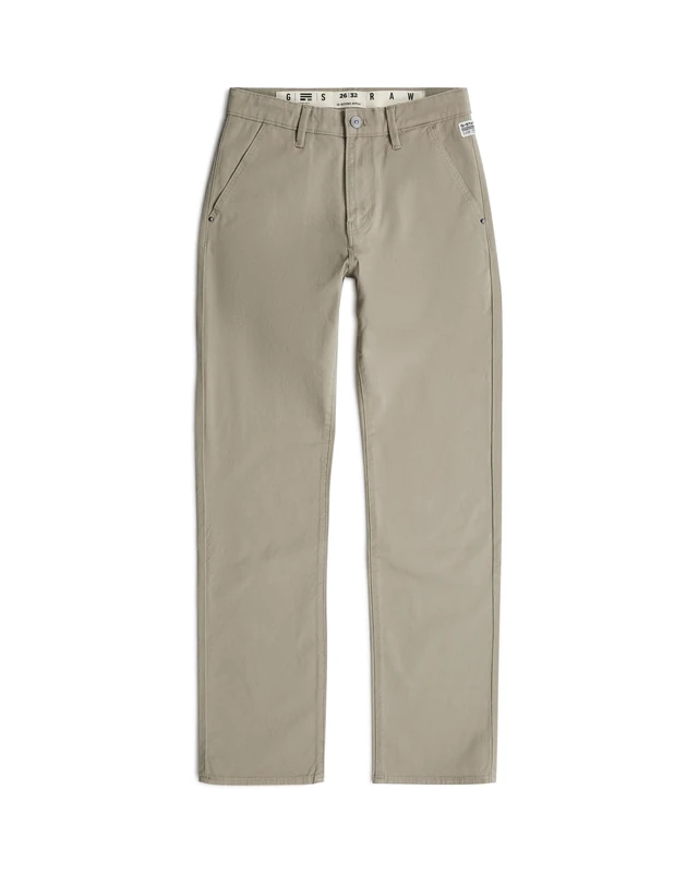 G-Star Women's Viktoria High Straight Chino , Beige (vintage khaki D26519-D922-G053), 27W / 30L - Image 1
