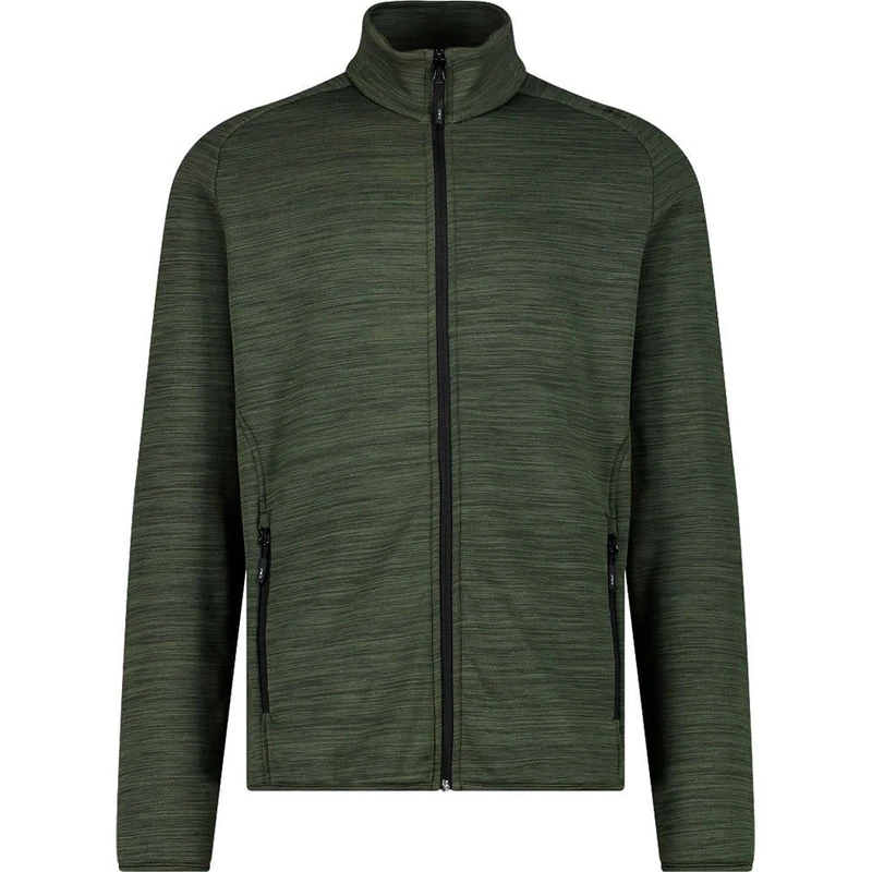 CMP - Man Jacket, Oil Green Mel-Black, 58