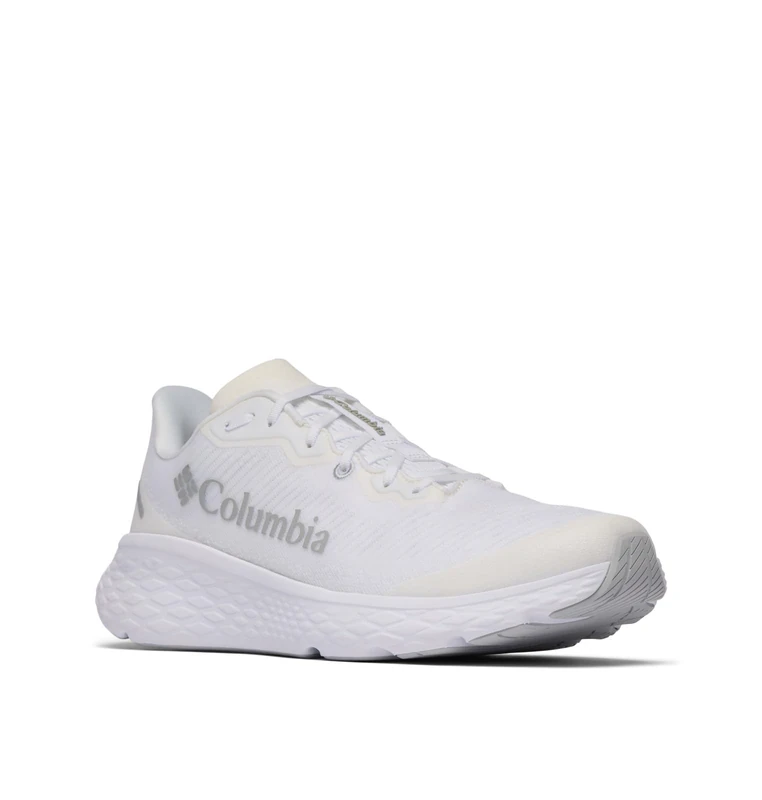 Columbia Men's Konos Featherweight Hiking Shoe, White/Grey Ice, 12