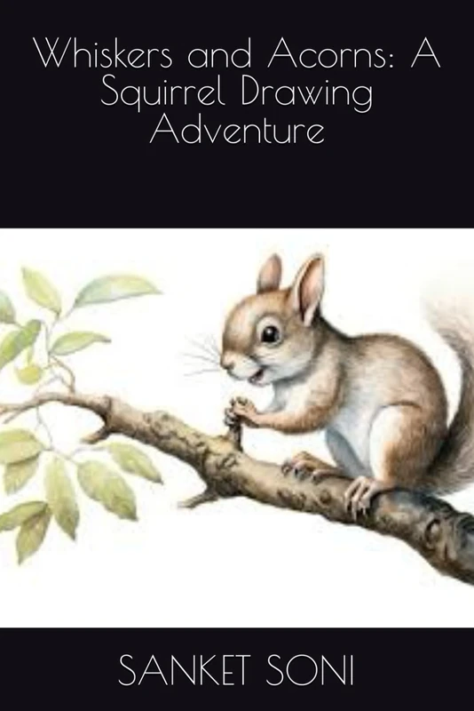 Whiskers and Acorns: A Squirrel Drawing Adventure