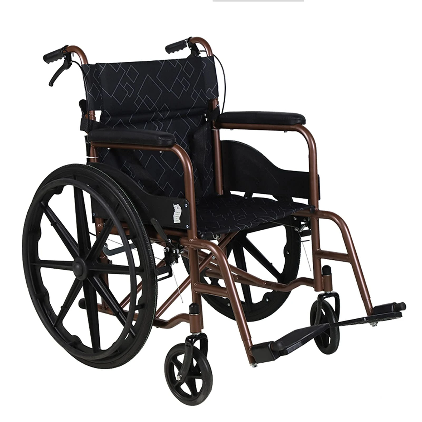 Wheelchairs Folding Ergonomic Ultra Lightweight Wheelchair, Multi-Functional Fully Lying Flat Reclining Driving Wheelchair for Physically Impaired, Handicapped and Elderly Users