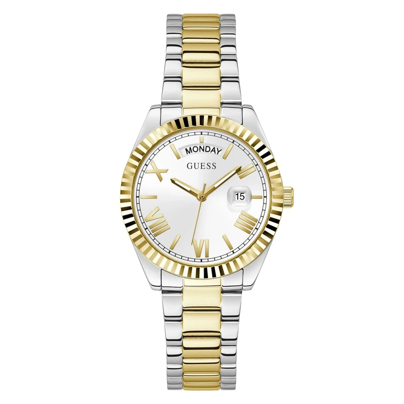 RELOJ GUESS - LUNA Analógico / 3 ATM Color esfera: Blanco Tamaño de la caja: 36,00