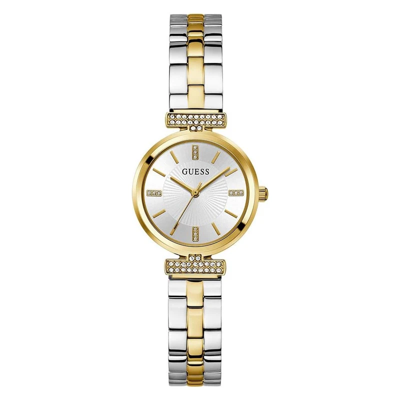 RELOJ Guess - Array Analógico / 3 ATM Color esfera: Plata Tamaño de la caja: 28,00