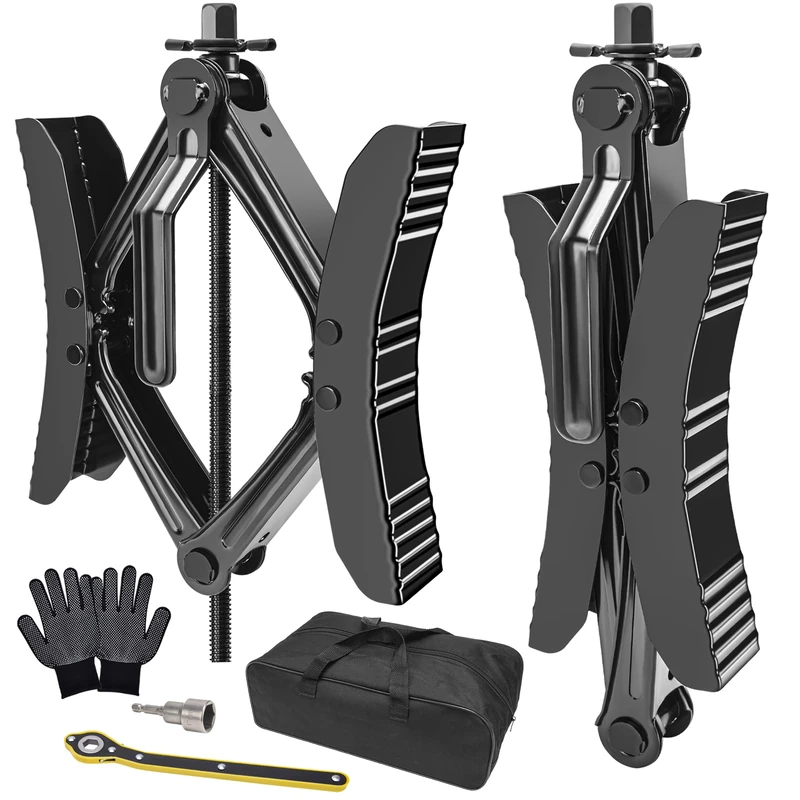 Lezcufer Wheel Chock X Shaped RV Wheel Immobilizers for Travel Trailer Tire Chocks Heavy Duty, Anti Movement