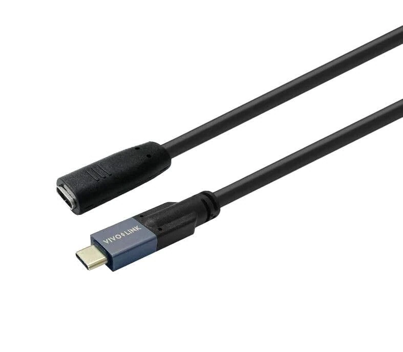 Vivolink USB-C Male to Female 2 m USB 3.2 Supports 20 Gbps Data, PROUSBCMF2