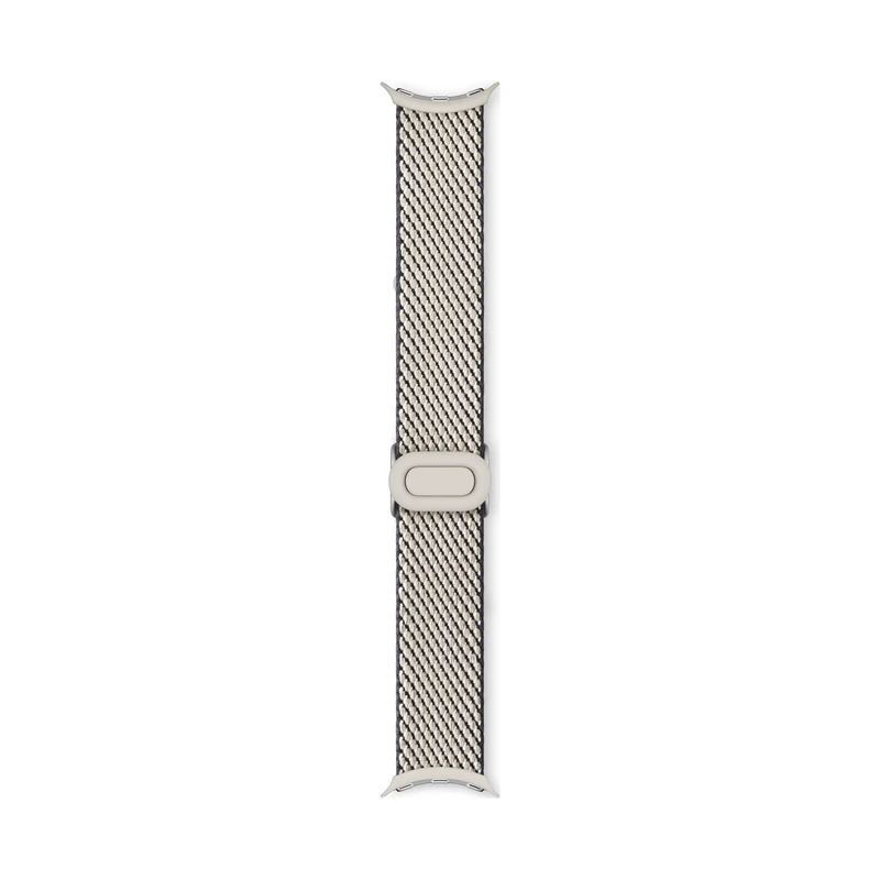 Google Pixel Watch Woven Band – Compatible with the Pixel Watch 2 & 3 – Porcelain