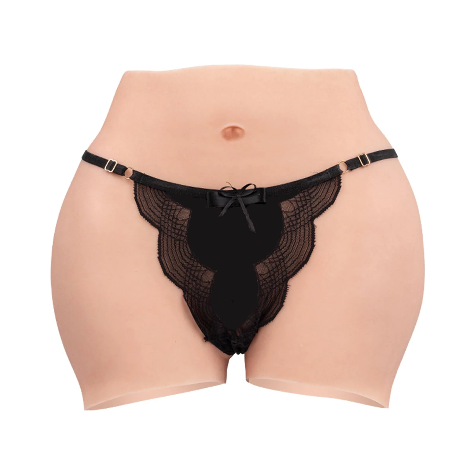 KUMIHO Silicone Panty Big Butt Lifter Hip Enhancer Underwear for Crossdressers, Transgender and Drag Queens