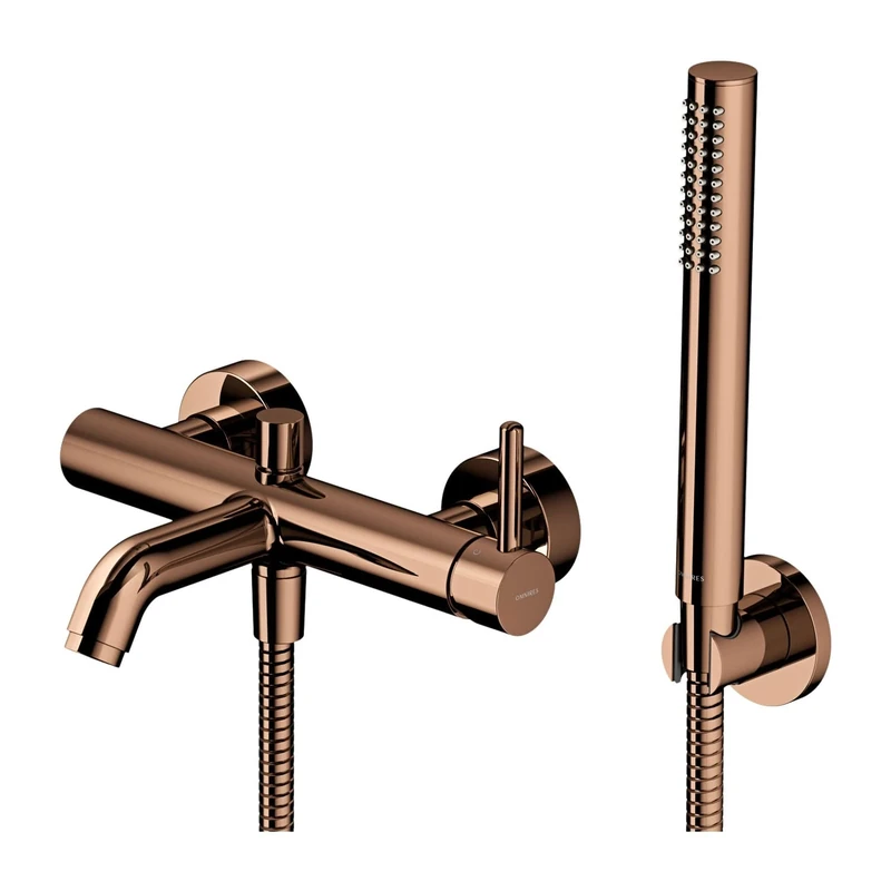 Omnires Y1231CP Bathroom tap for Bath with a Shower Set Y-copper-Y1231CP, Copper