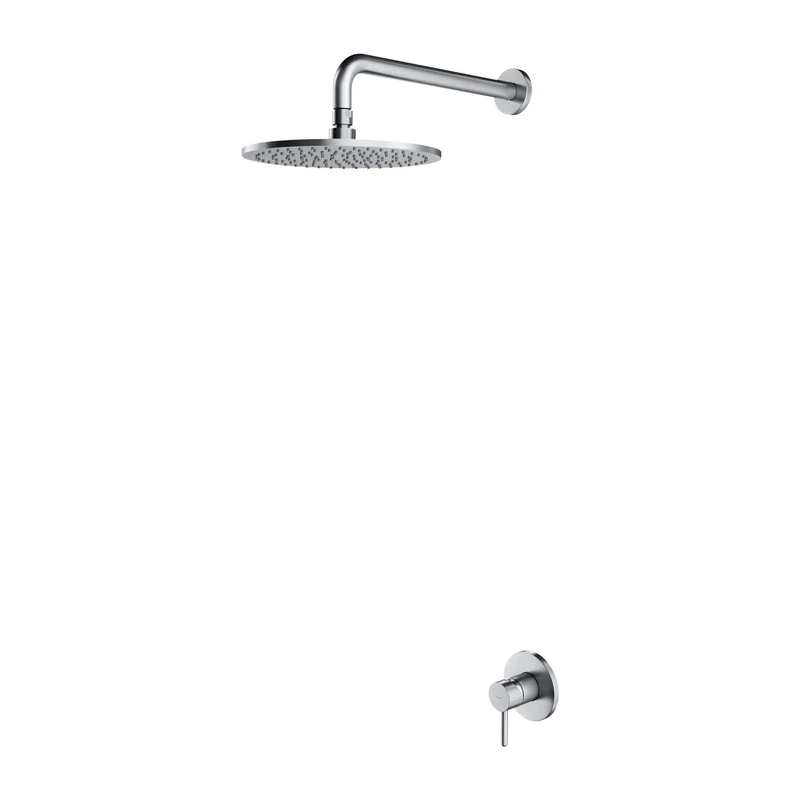 Omnires SYSY36NI Shower System which is Mount Under The Plaster Y-nickel-SYSY36NI, Nickel