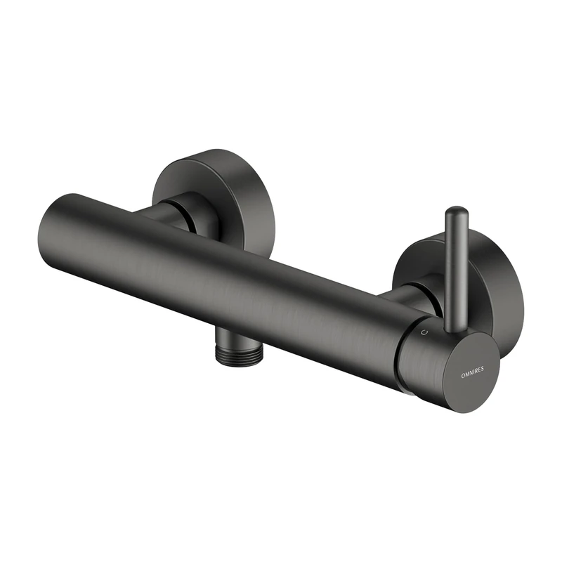 Omnires Y1240GR Bathroom Shower tap Y-graphite-Y1240GR, Graphite - Image 1