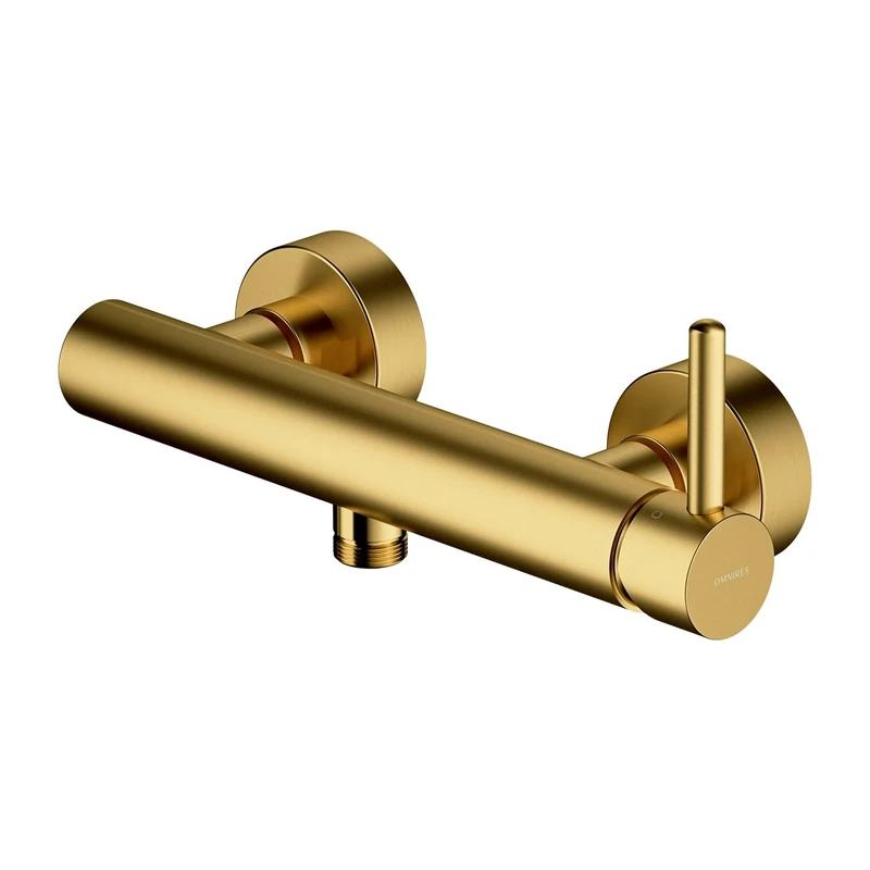 Omnires Y1240BSB Bathroom Shower tap Y-Brushed brass-Y1240BSB, Brass
