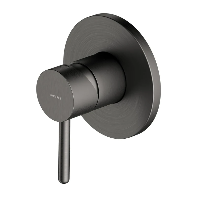Omnires Y1245GR Bathroom Shower tap which is Mount Under The Plaster Y-graphite-Y1245GR, Graphite