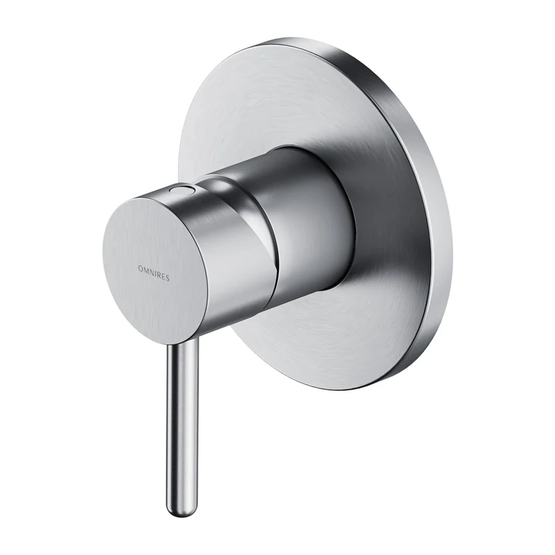 Omnires Y1245NI Bathroom Shower tap which is Mount Under The Plaster Y-nickel-Y1245NI, Nickel