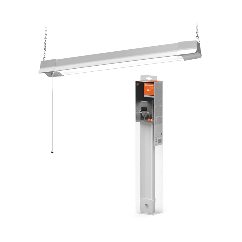 LEDVANCE Office Line Curve Suspended LED-Arbeitsplatzleuchte, White, 24W, 2700lm, konzentrationsfördernde kaltweiße Lichtfarbe, besonders handlich, Lange Lebensdauer, IP20 Schutzklasse, 4000K