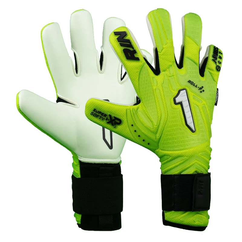 Rinat Aries Nemesis Prime Goalkeeper Gloves Adult Green Size 9