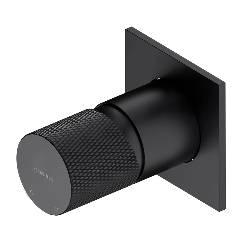 Omnires CT8045AT Shower tap which is Mount Under The Plaster Contour-anthracite-CT8045AT, Anthracite