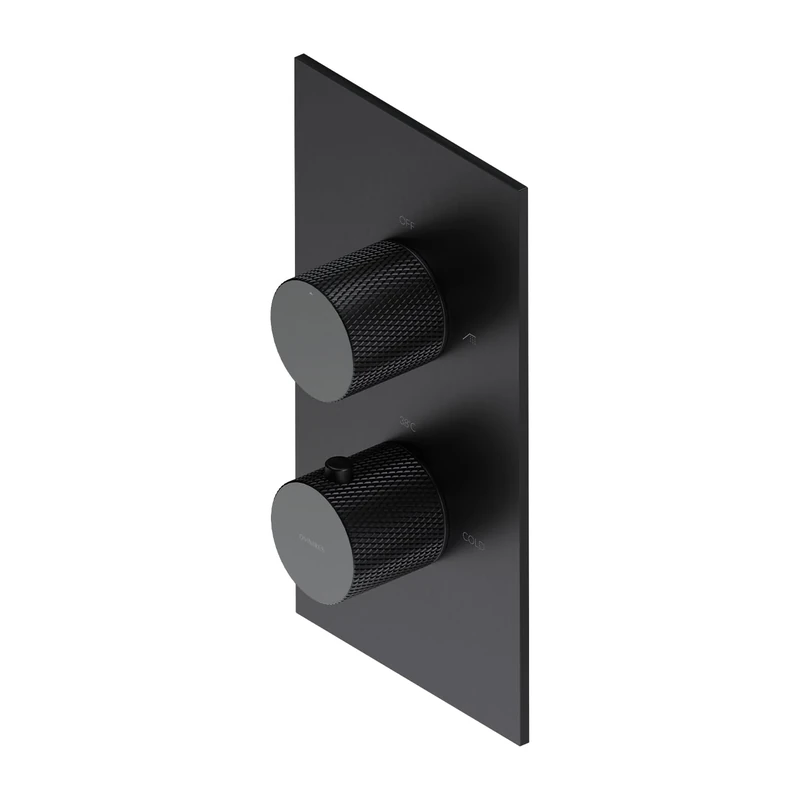 Omnires CT8036AT Thermostatic Bath and Shower tap Contour-anthracite-CT8036AT, Anthracite