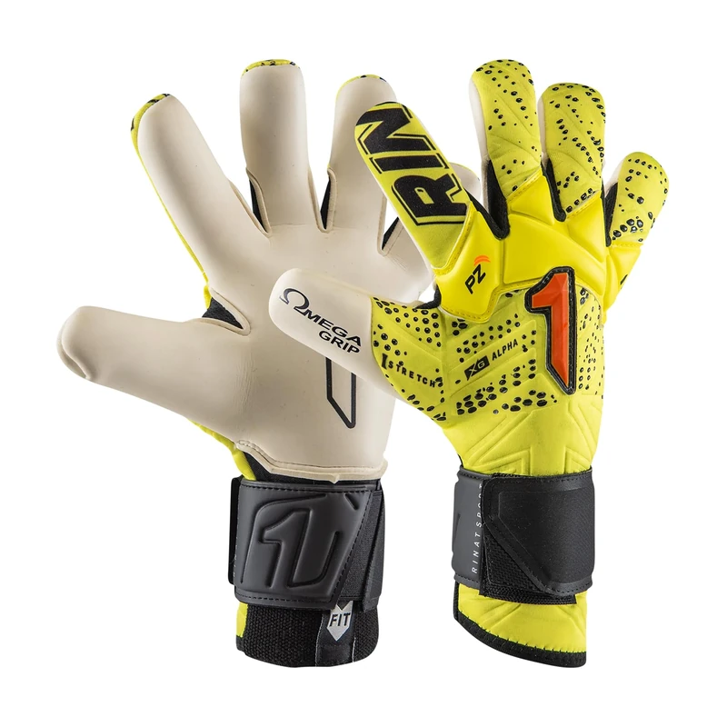 Rinat Xtreme Guard Dominus Alpha Goalkeeper Gloves Adult Yellow Size 10