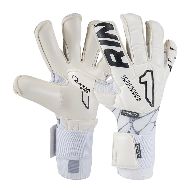 Rinat Santoloco Alpha Junior Goalkeeper Gloves White Size 5