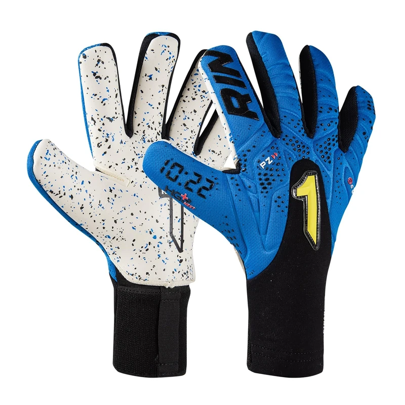 Rinat Goalkeeper Glove Kronos 10:22 Turf Junior Blue Size 4 - Image 1