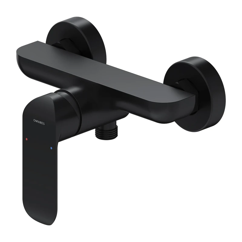 Omnires SC2340BL Bathroom Shower tap Sacramento-black-SC2340BL, Black