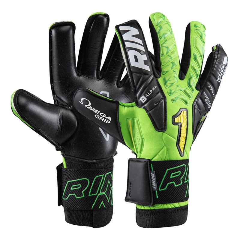 Rinat Goalkeeper Gloves Egotiko Avenger Alpha Junior Green Size 5