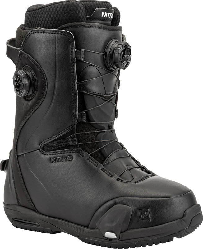 Nitro Women's Dynasty Step On BOA Snowboard Boat, Black, 26.5