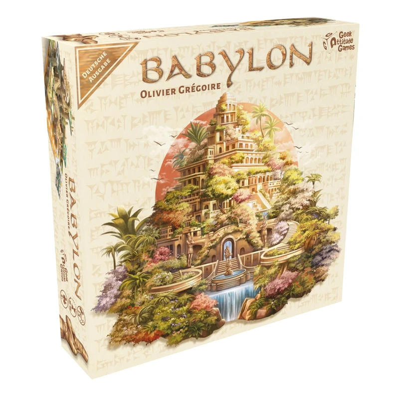 ELZNIR GAMES Babylon German Stacking Game for 2-4 People from 8 Years [Multiple Colours] - Image 1