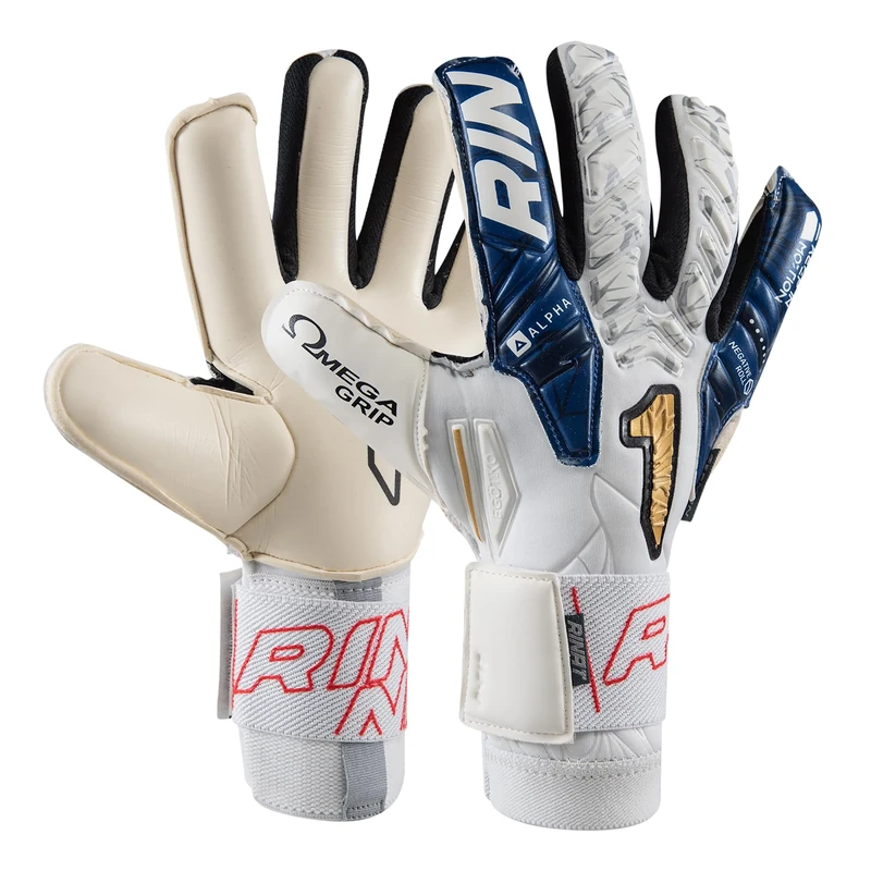 Rinat Goalkeeper Gloves Egotiko Avenger Alpha Junior White Size 5