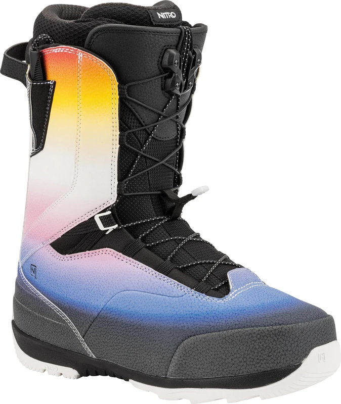 Nitro Men's Snowboards Venture Tls '23 All Mountian Freeride Freestyle Quick Lacing System Boot Snowboard Boat, Opsym, 32