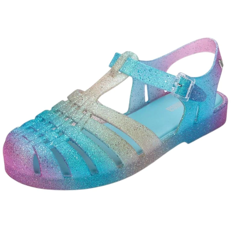 melissa Women's Possession Glitter Ad Fisherman Sandal, 7 UK