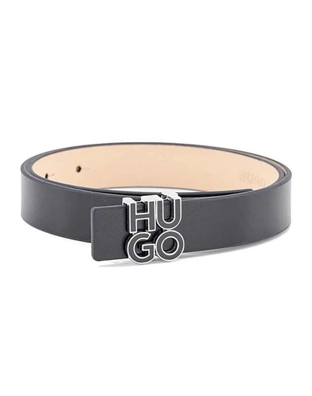 HUGO Women's HU-GO_Sta-Cra_Sz20 Belt, Black1, 90