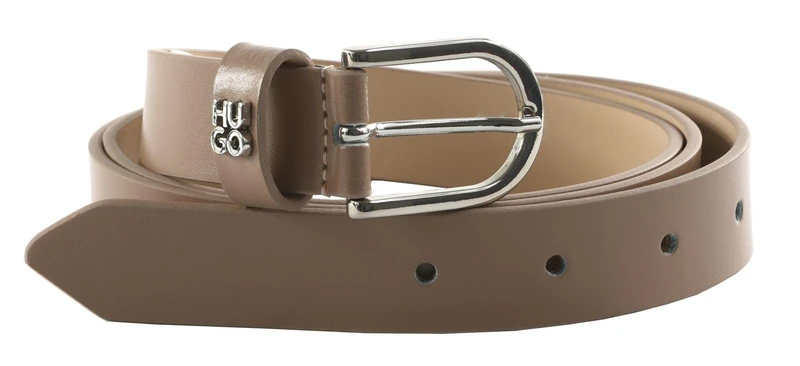 HUGO Women's Zoey_HU-GO_Sz25 Belt, Medium Beige265, 80