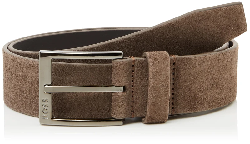 BOSS Men's Elloy-G-Sd_Sz35 Belt, Dark Brown201, 85