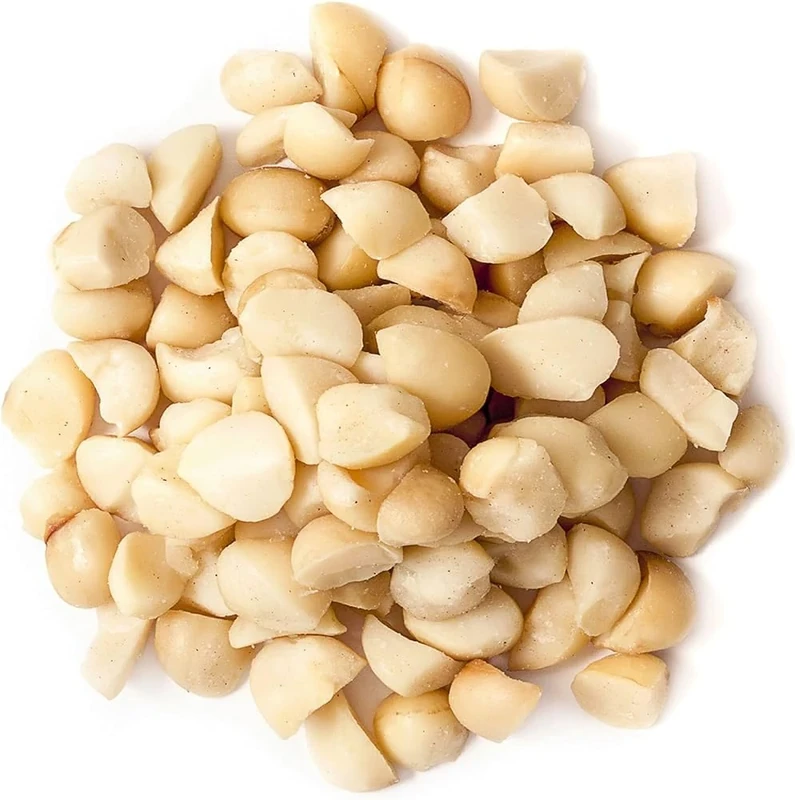 Macadamia Nuts 1kg – Broken Macadamias Halves & Pieces – Nut Small Large Piece Whole Fresh Natural Raw Bulk Crushed for Snacking Baking Cooking No Irradiation Unsalted (Packaging May Vary) PURIMA