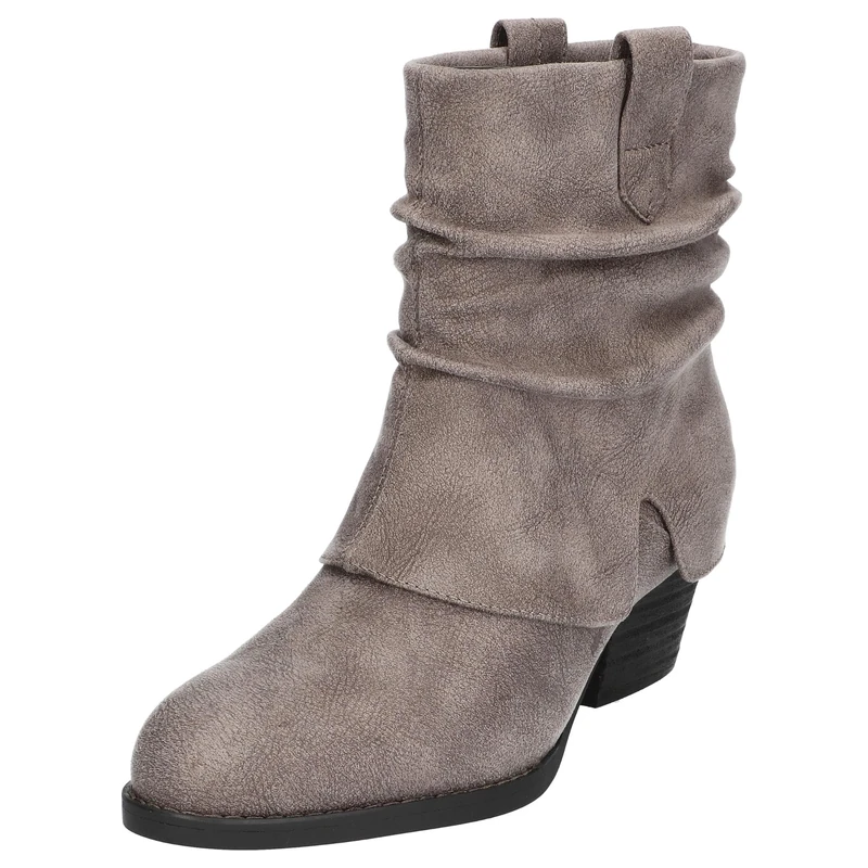Bella Vita Women's Twyla Boots, Grey, 9.5 Wide