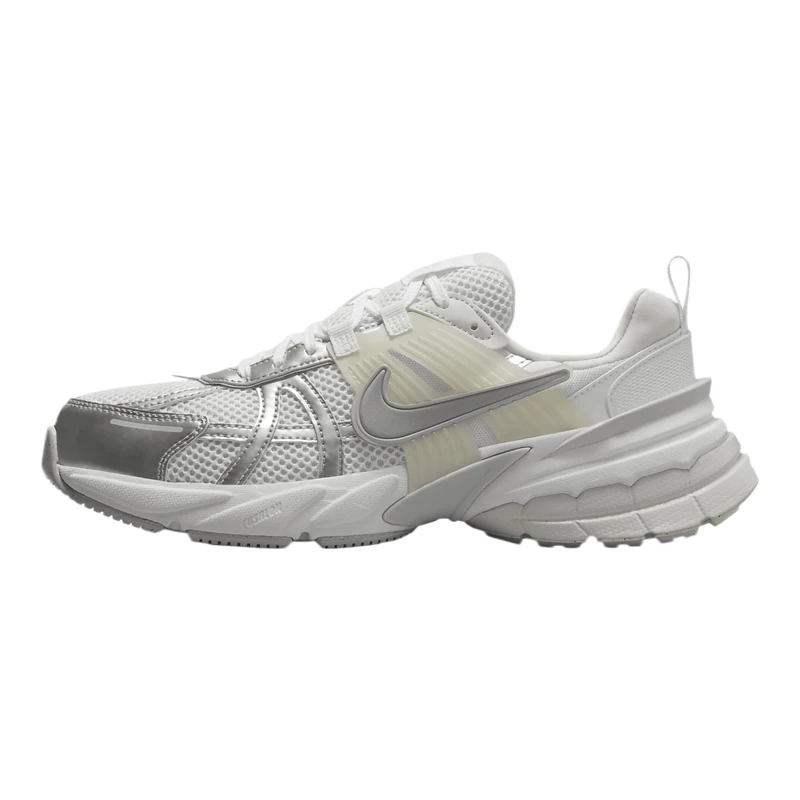 Nike FD0736-104 W V2K Run Women White/Metallic Silver-Platinum Tint UK 3.5