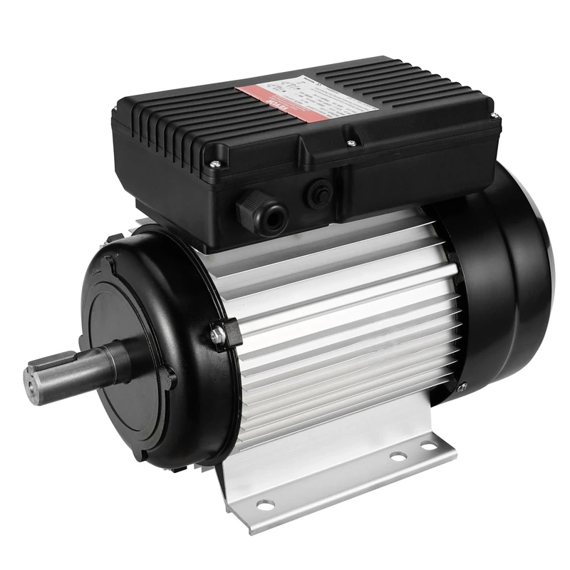 VEVOR 2.2KW Electric Motor 2800RPM AC 220-240V 13.8A 90L B3 Frame Air Compressor Motor 1 Phase 24mm Spline Shaft Clockwise Anti-clockwise for Agricultural Machinery and General Equipment - Image 1