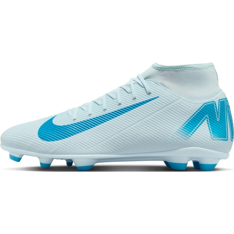 NIKE FQ8314-400 Superfly 10 Club FG/MG Men Soar/Bianco UK 10