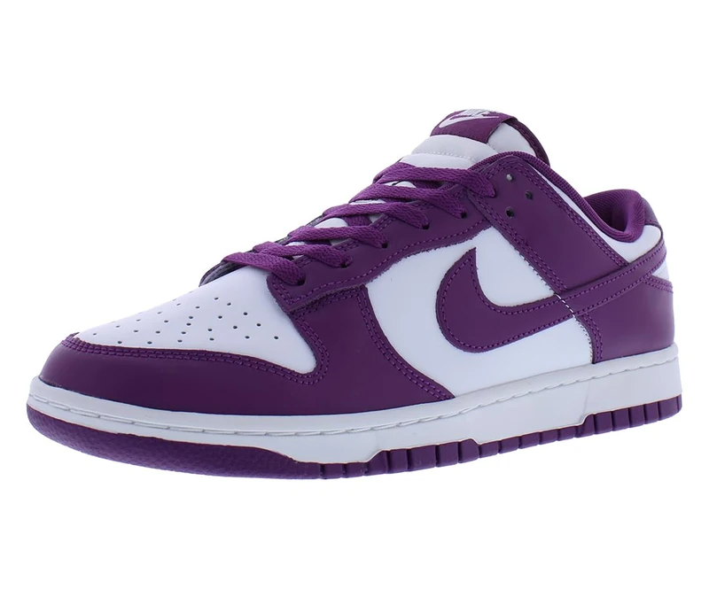 NIKE Men's Dunk Low Retro Sneaker, White Viotech White, 11 UK