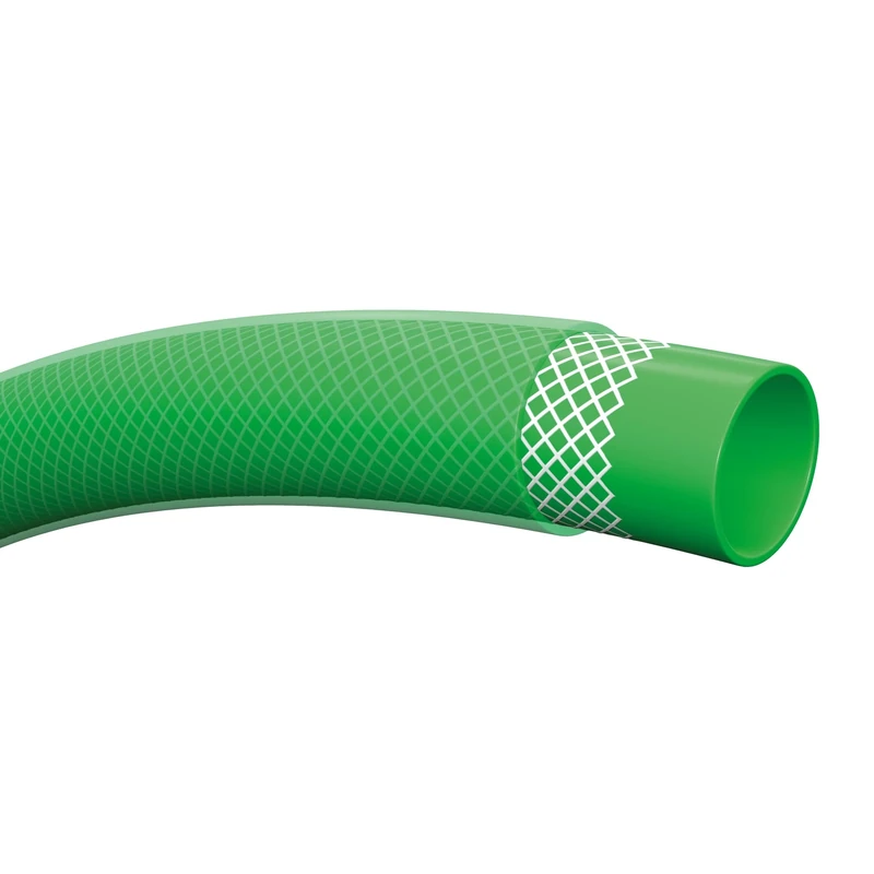 Amig - Garden Hose - Flexible and Durable - Triple Layer PVC with Polyester Reinforcement - Withstands -20°C to 60°C - Ideal for Watering and Cleaning, Green, 25 m x Ø19 mm, Polyvinyl Chloride