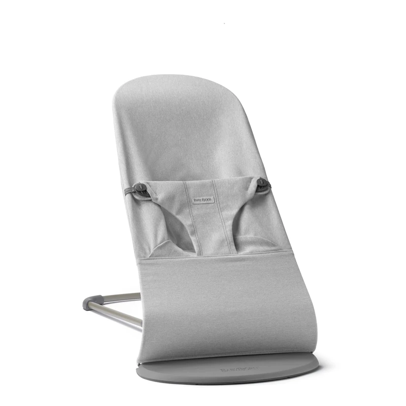 BabyBjörn Bouncer Bliss, Woven mélange, Light Grey