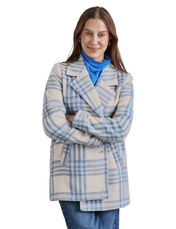 STREET ONE Women's Caban Jacket, Rich Sand, 18
