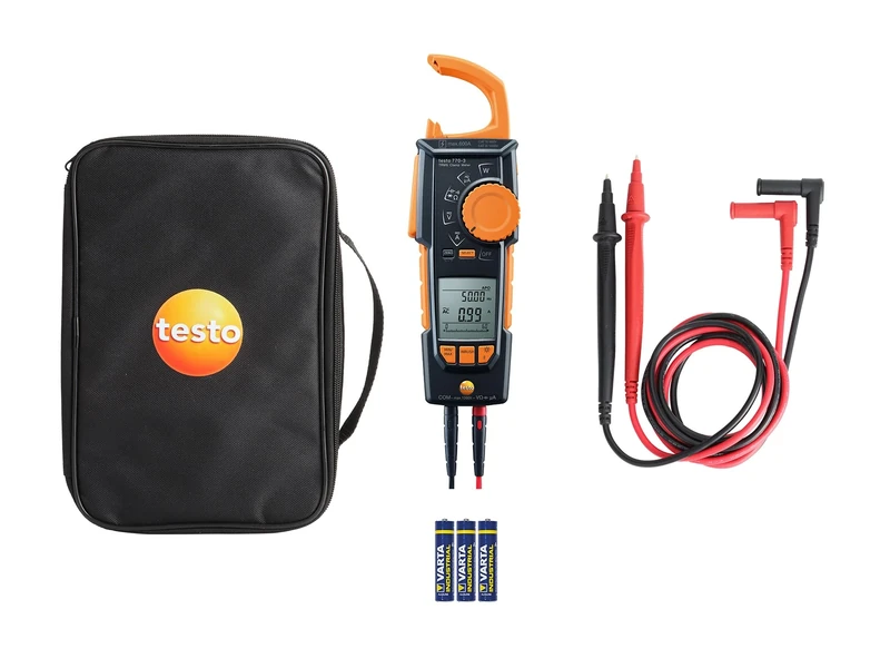 testo 770-3 TRMS clamp meter with Bluetooth