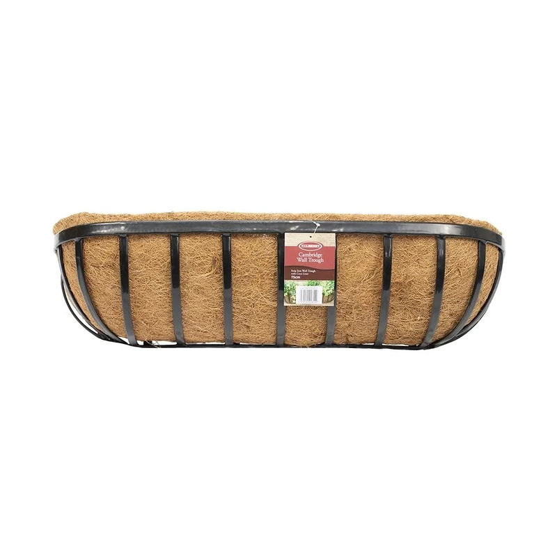 Tildenet Country Forge Cambridge Wall Trough with Coco Liner, 90cm wide, HWTPR36CL - Image 1