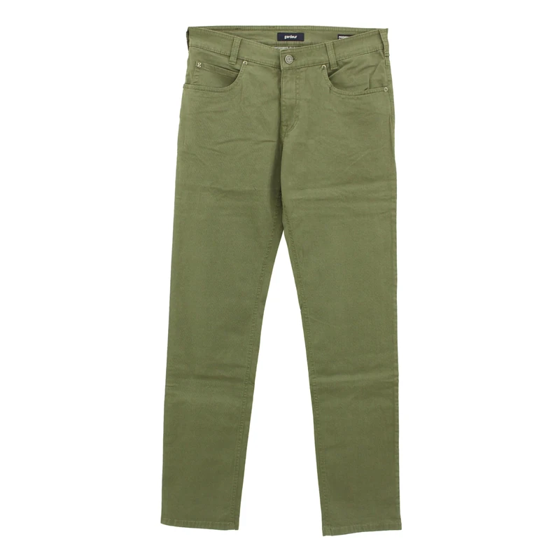 Gardeur Men's Bill-3 Trouser, Khaki, 33 W/34 L